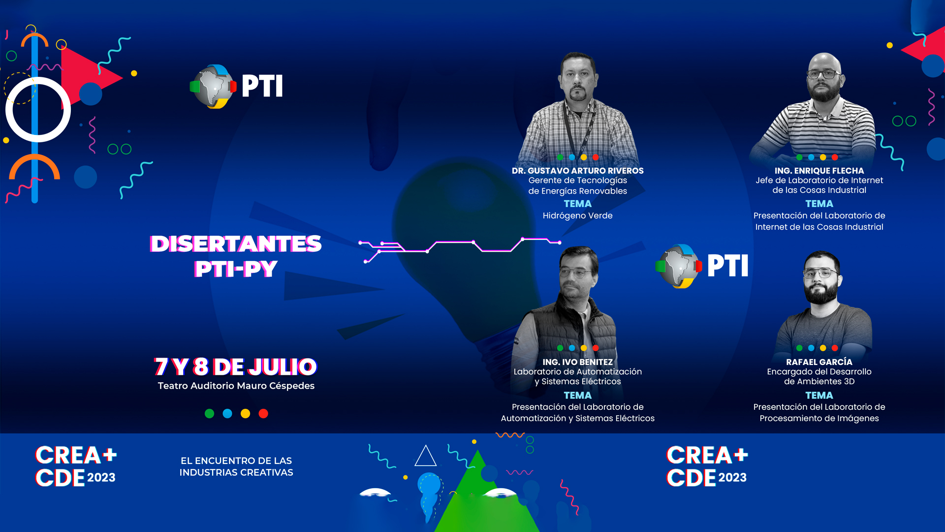 PTI-PY participará de importante evento creativo Crea+ Py en Ciudad del Este