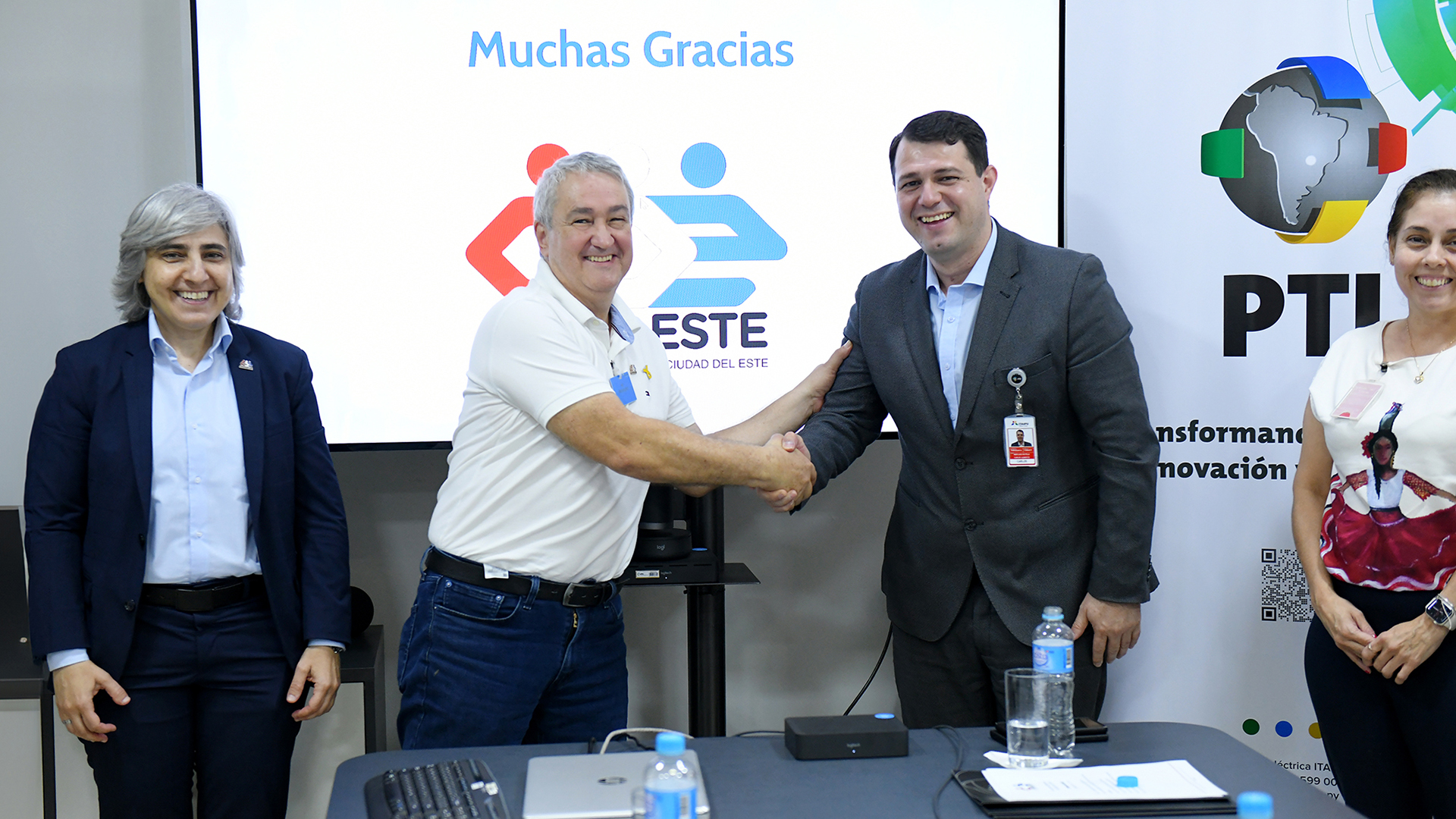 DIRECTORES DEL PTI PARAGUAY RECIBIERON A REPRESENTANTES DE CODELESTE