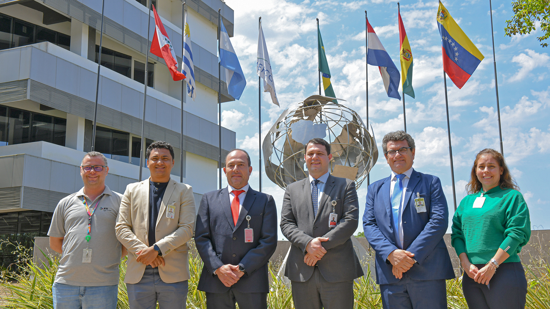 DIRECTORES DEL PTI PARAGUAY VISITARON SEDE DEL PTI BRASIL