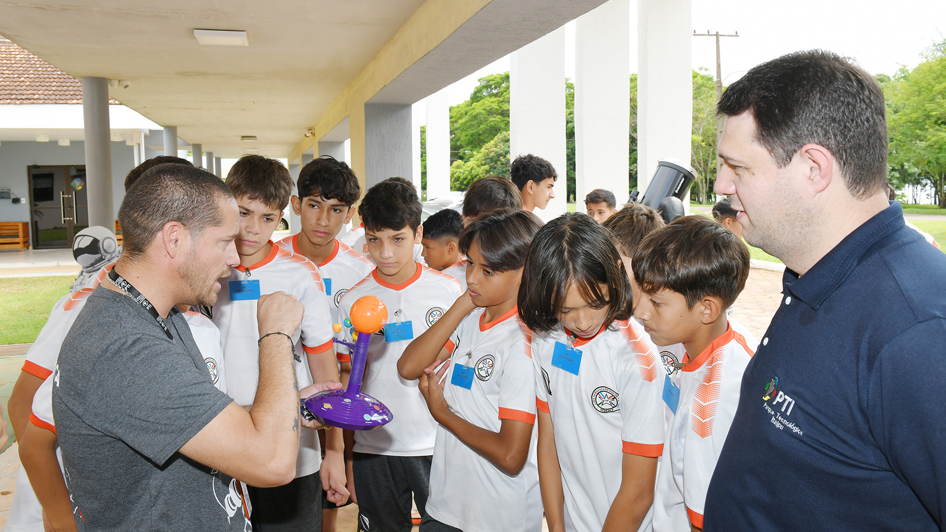 EL PTI PARAGUAY INSPIRA A JÓVENES DEPORTISTAS DE LA CIUDAD DE HERNANDARIAS