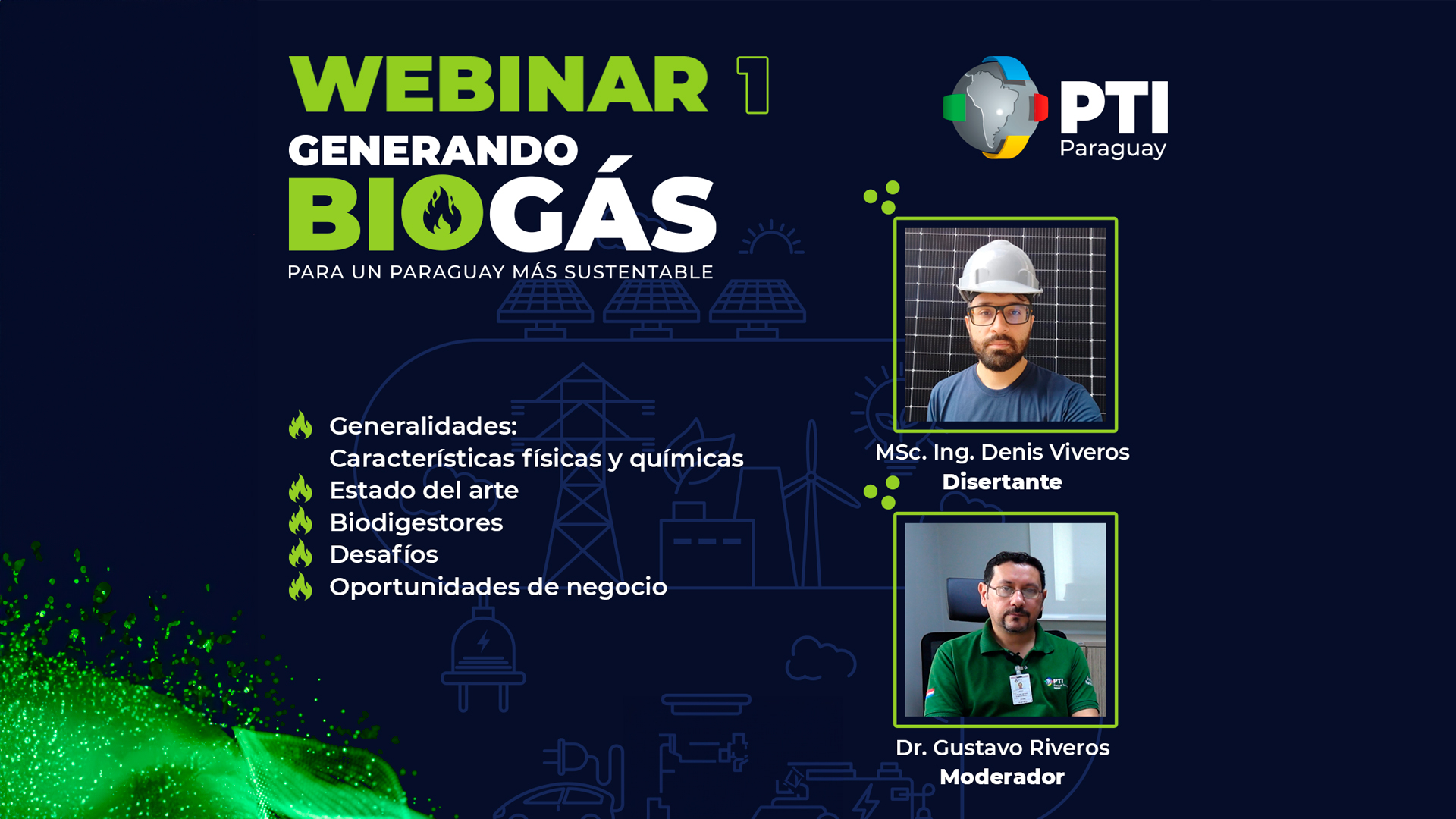 WEBINAR GENERANDO BIOGÁS PARA UN PARAGUAY MÁS SUSTENTABLE