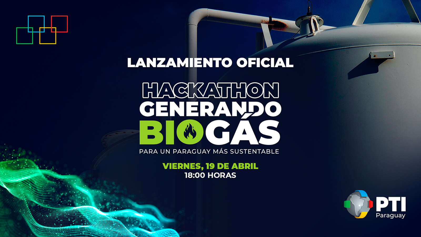 LANZAMIENTO DEL HACKATHON GENERANDO BIOGÁS DEL PTI PARAGUAY