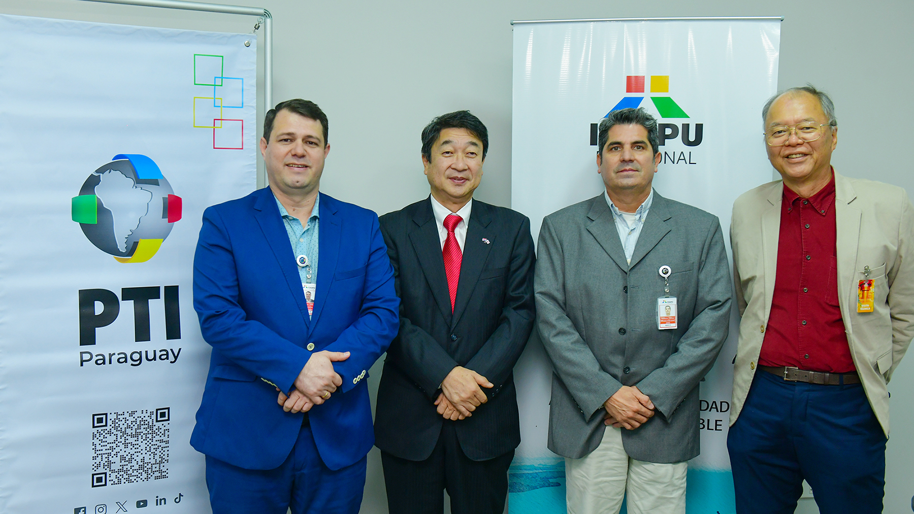 El Embajador de Japón visitó el PTI Paraguay y conoció los proyectos estratégicos en curso