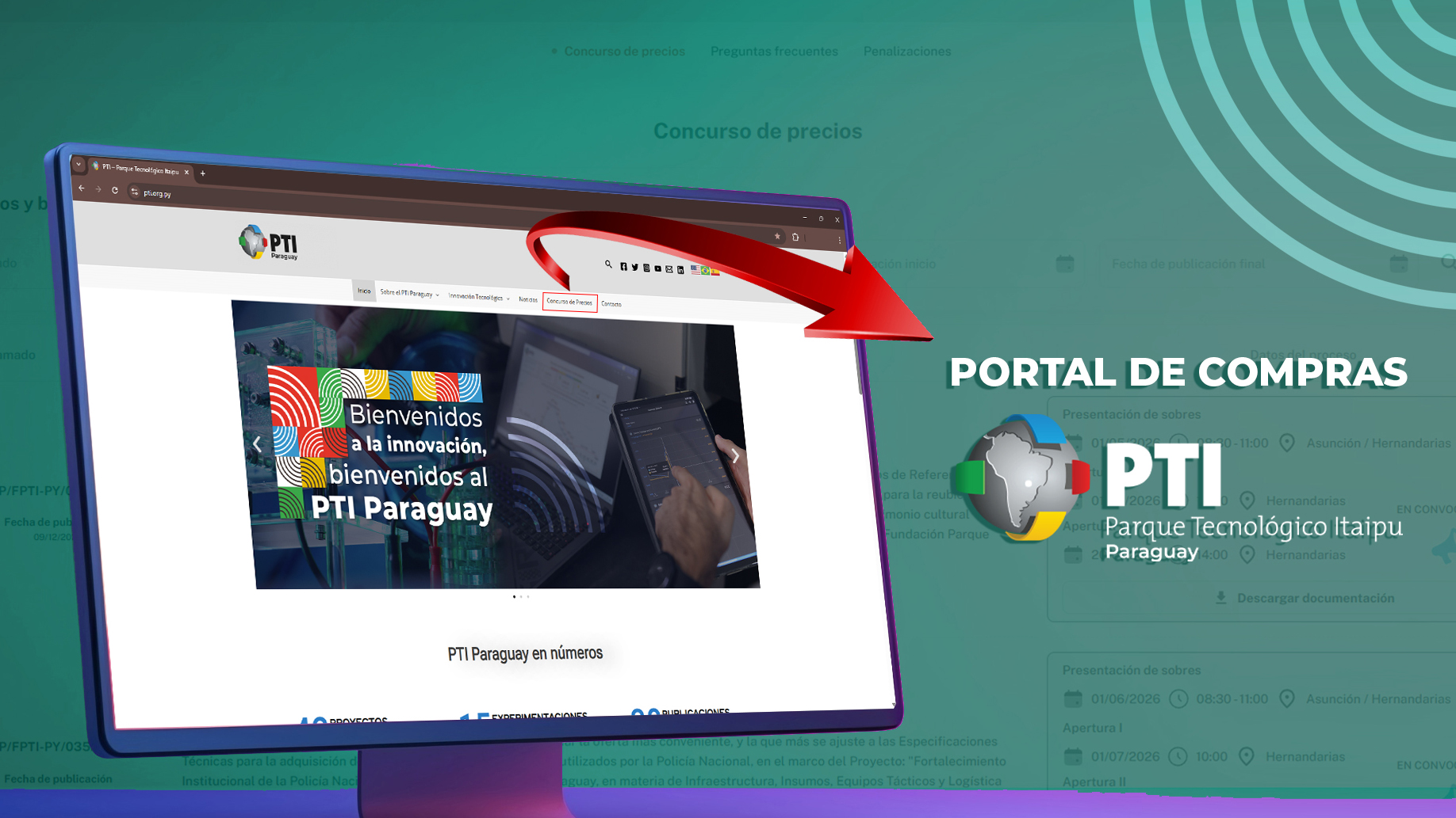 PTI Paraguay lanza nuevo Portal de Compras para potenciar la transparencia y la competencia