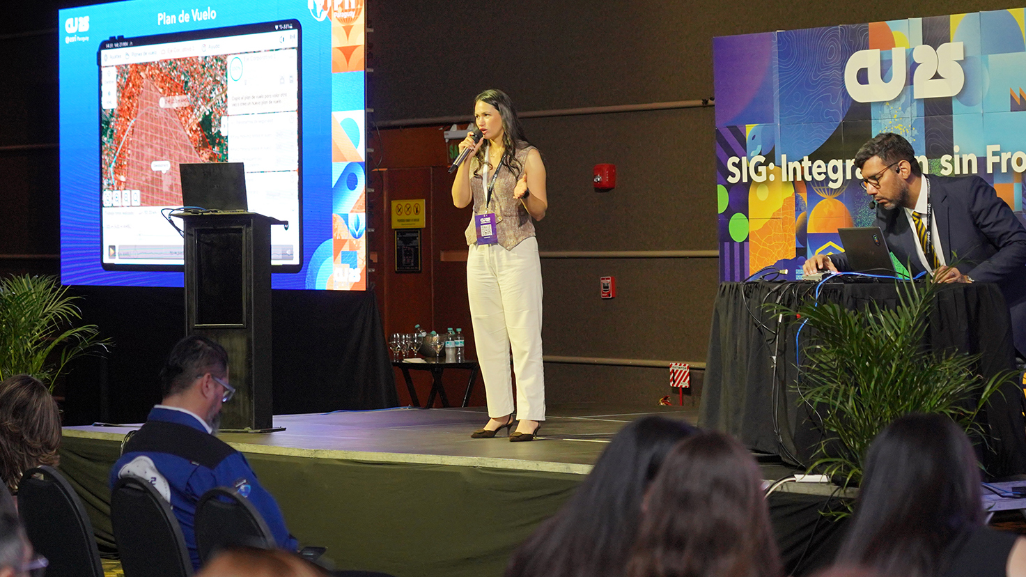 Esri Paraguay 2025: PTI Paraguay presentó proyecto de planificación urbana mediante procesamiento de imágenes y modelos 3D