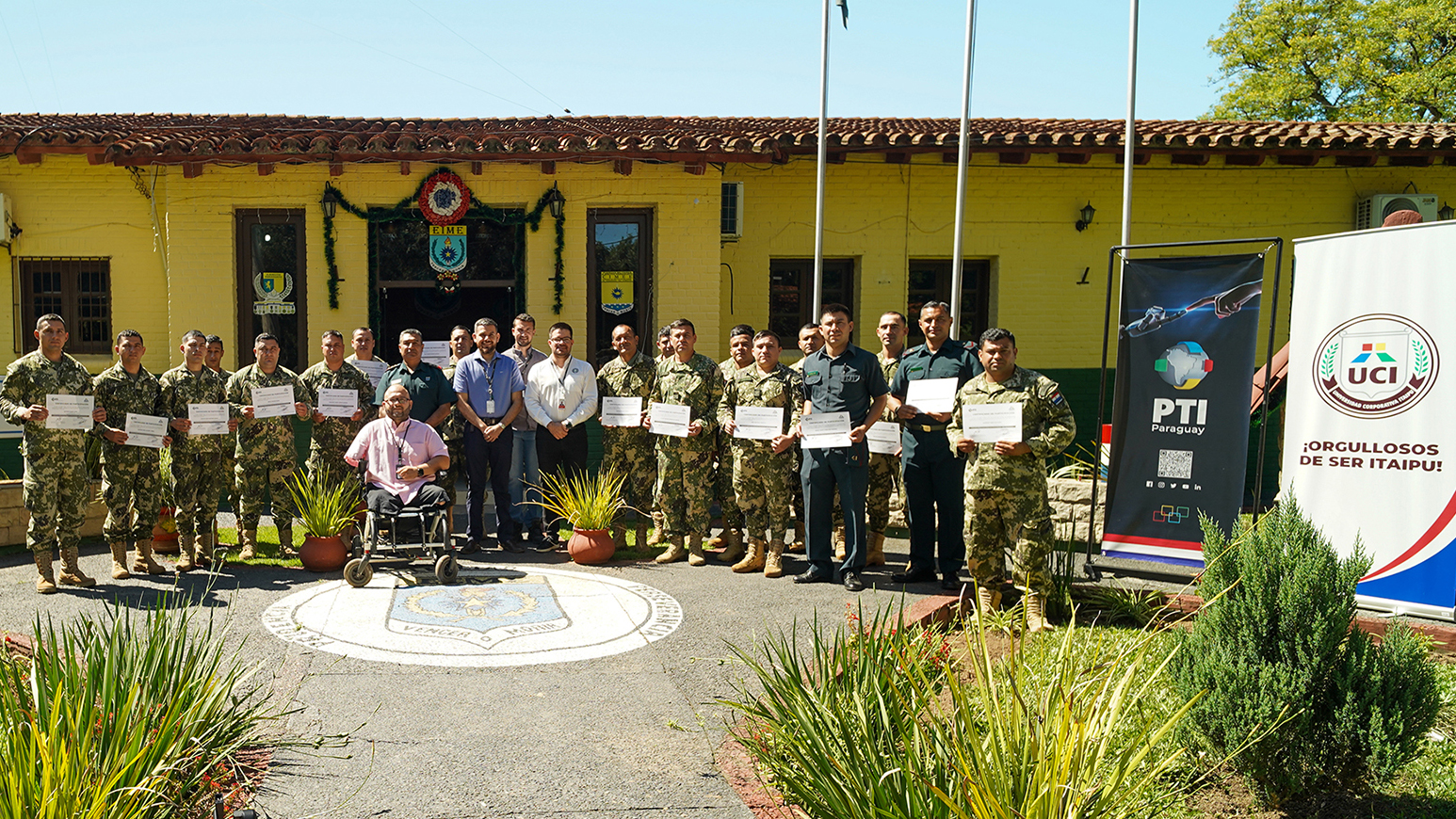 Unidades militares del Chaco culminan con éxito capacitación en energía solar fotovoltaica
