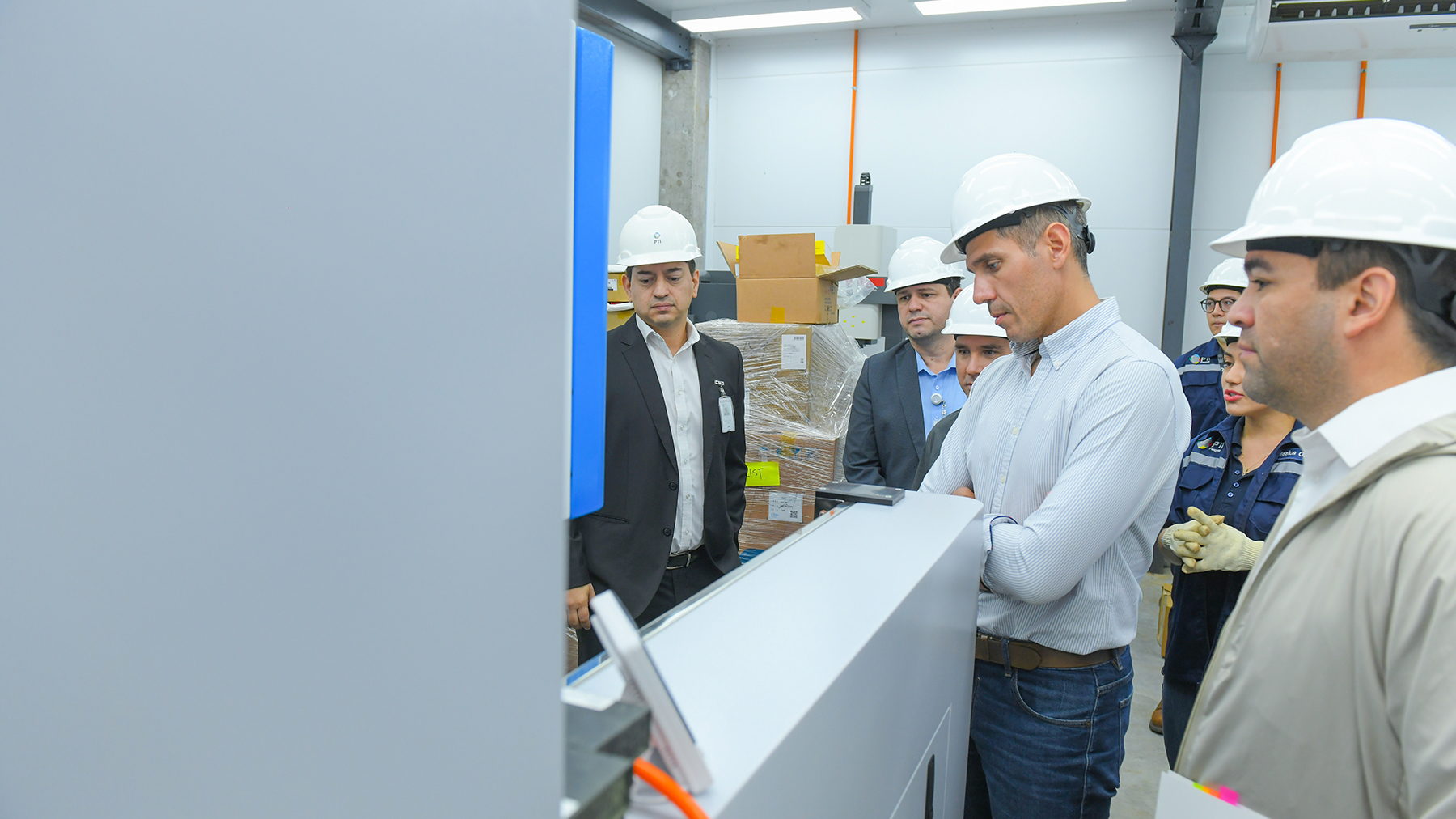 Autoridades del MIC destacan avances de las obras del Centro TASK Paraguay