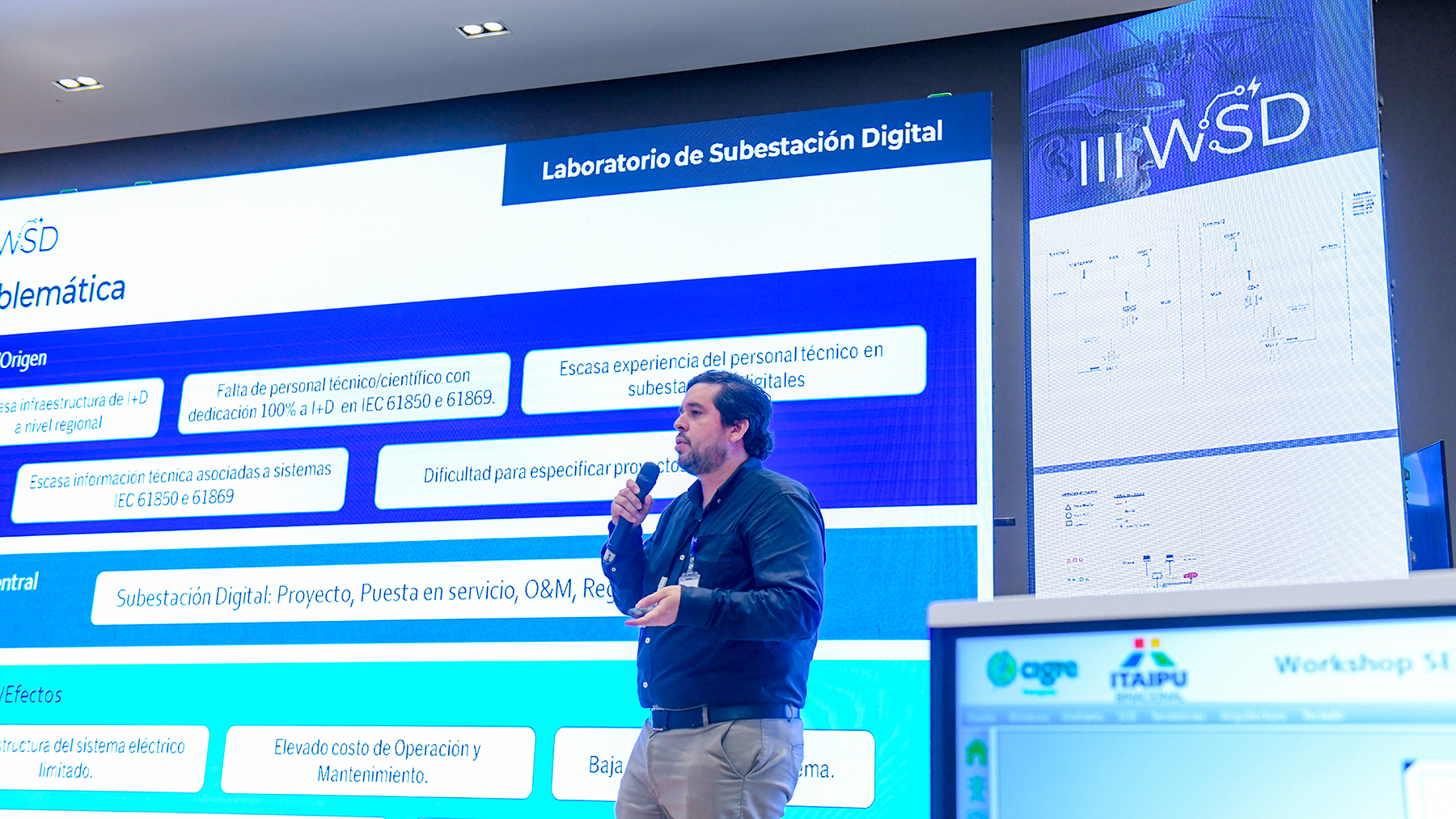 PTI Paraguay se destacó en el III Workshop de Subestación Digital