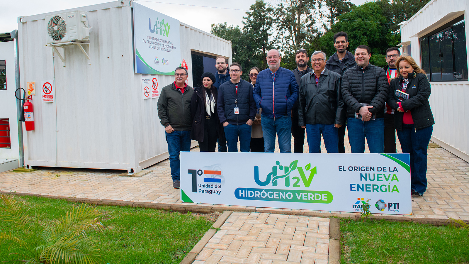ITAIPU Binacional destaca avances de la primera unidad experimental de hidrógeno verde del Paraguay