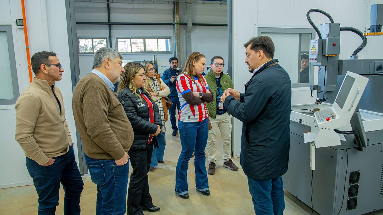 El Centro Task Paraguay expuso su potencial tecnológico ante el viceministerio de Mipymes y gremios empresariales